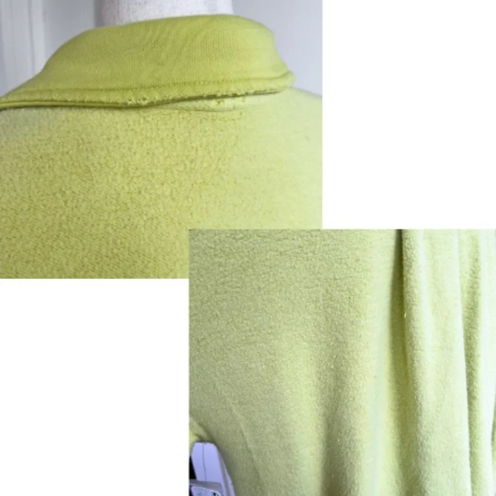 FREE PEOPLE Light Lime Green Ruby Shirt Jacket Shacket Size M - Picture 14 of 14